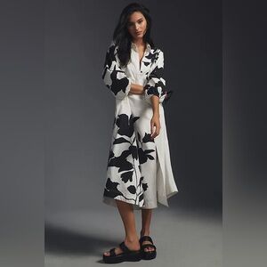 Maeve by Anthropologie Button-Front Asymmetrical Dress